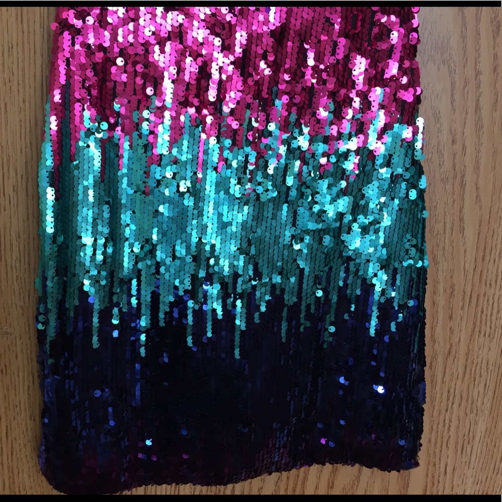 As U Wish Sequins Bling Party Dress XS Worn Once - Picture 4 of 8